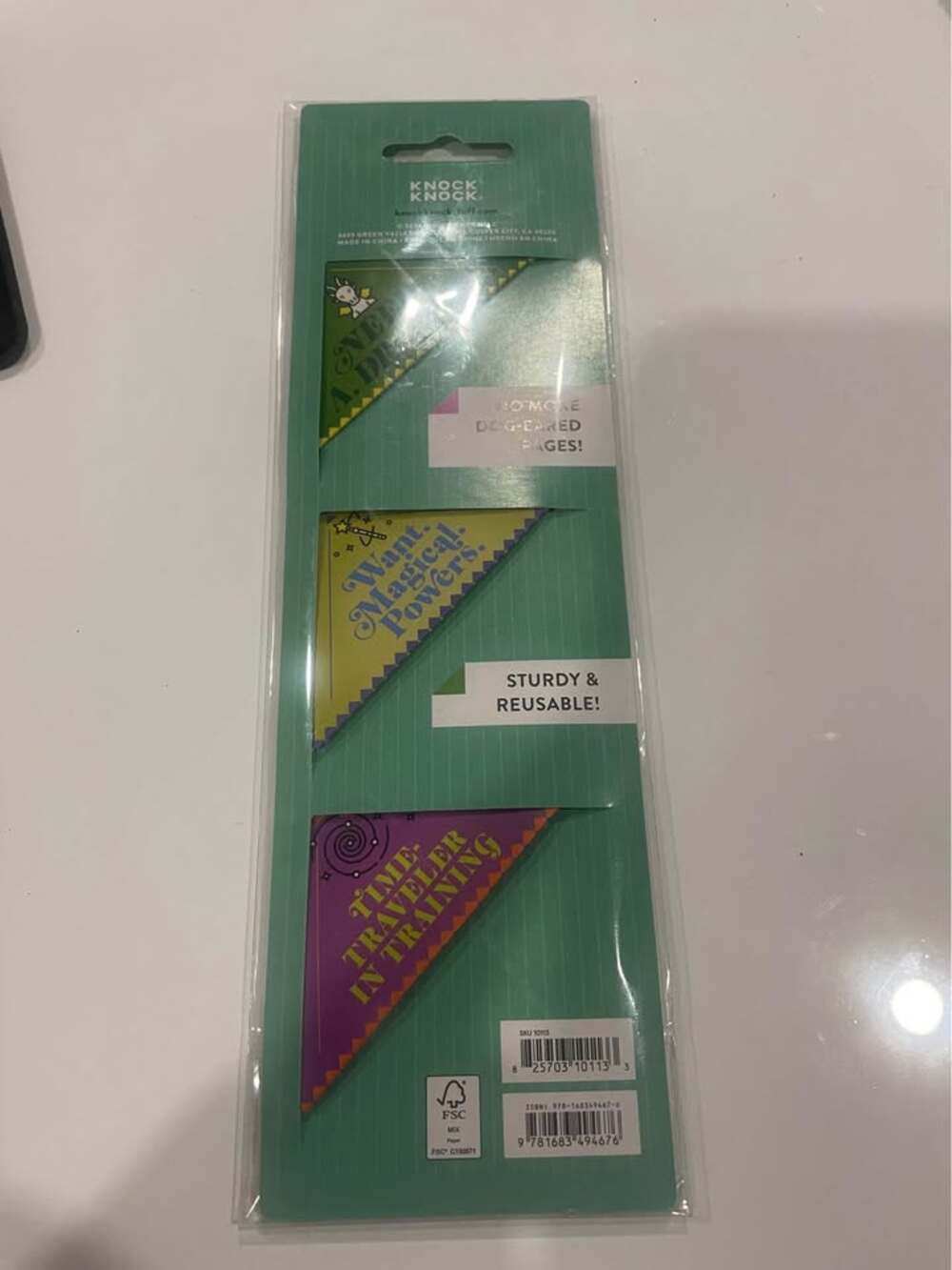 Knock Knock Corner Bookmarks